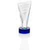 Valiant Crystal Award - 7" - 24 hr