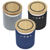 Ultra Sound Speaker with Bamboo Wireless Charger