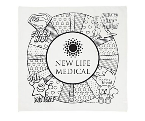 Super Kid Color Me Bandana - Doctor Visit