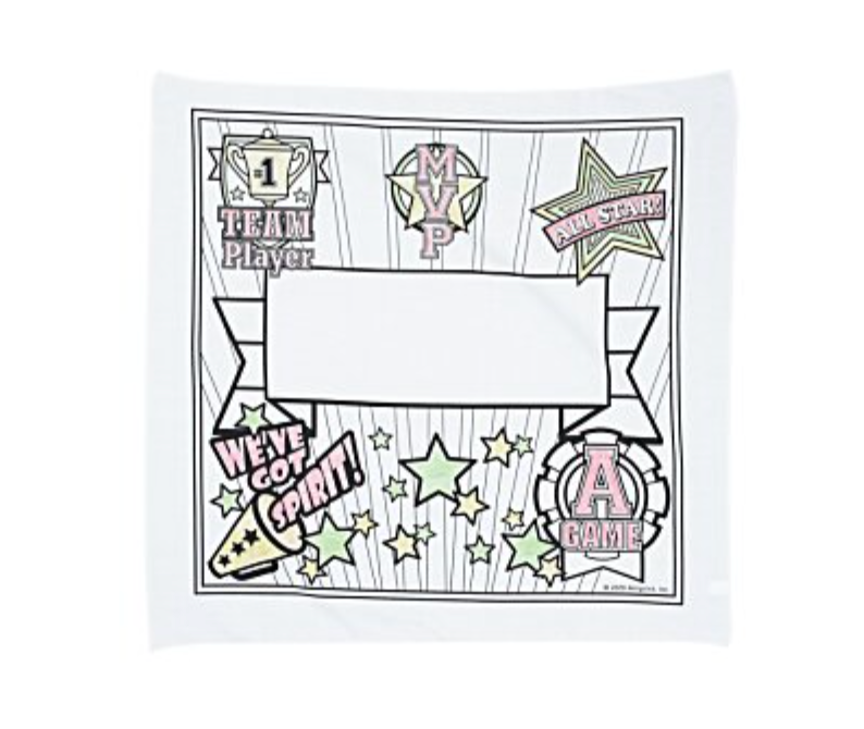 Super Kid Color Me Bandana - Sports Fun