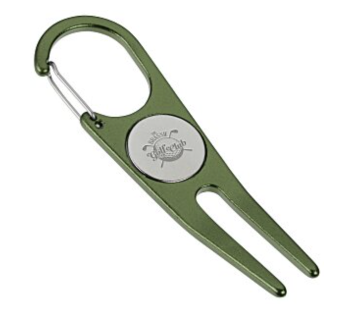 Aluminum Divot Tool with Ball Marker - 24 hr