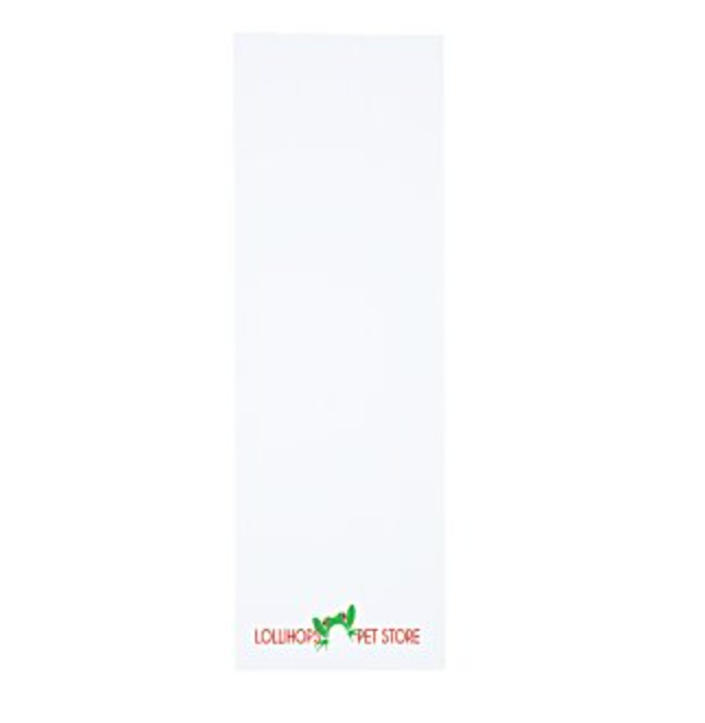 TaskRight Sticky Pad - 8" x 3" - 25 Sheet