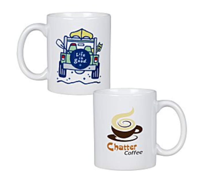 Life is Good Coffee Mug – 11 oz. - Full Color - 4WD