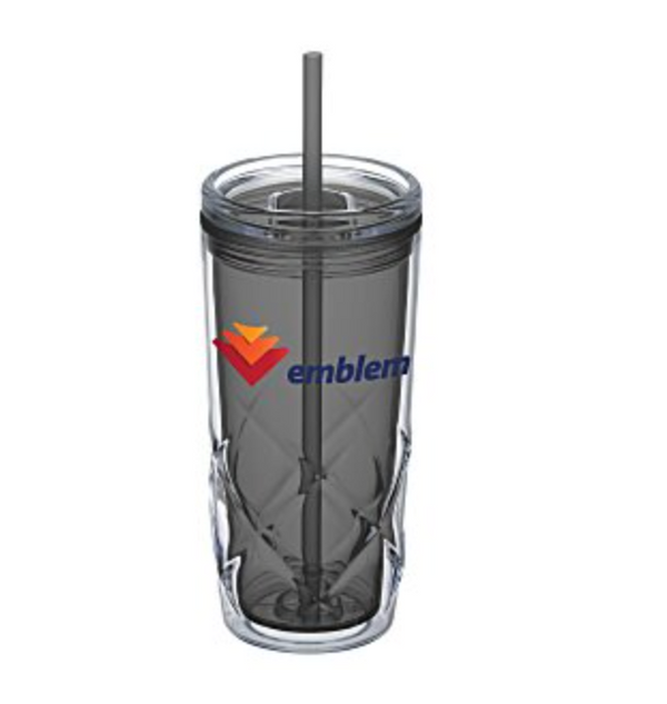 Refresh Simplex Tumbler with Straw - 16 oz. - Full Color