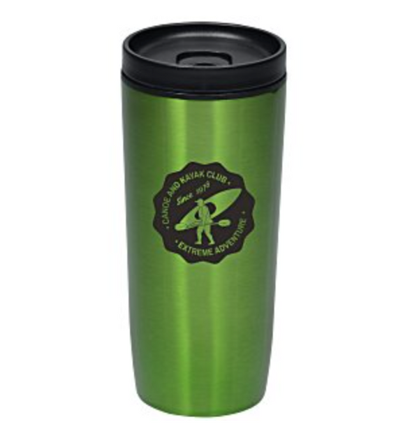 Custom Accent Stainless Travel Mug - 16 oz. - Colors