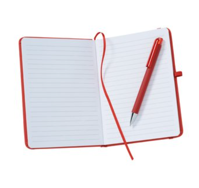 TaskRight Afton Notebook with Pen