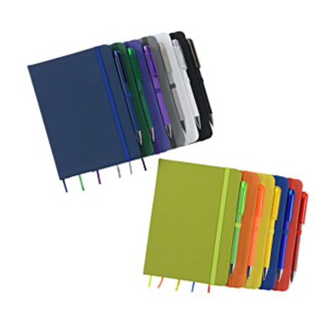 TaskRight Afton Notebook with Pen