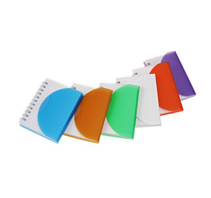 Spiral Curve Notebook - 4-1/4" x 3-1/4"