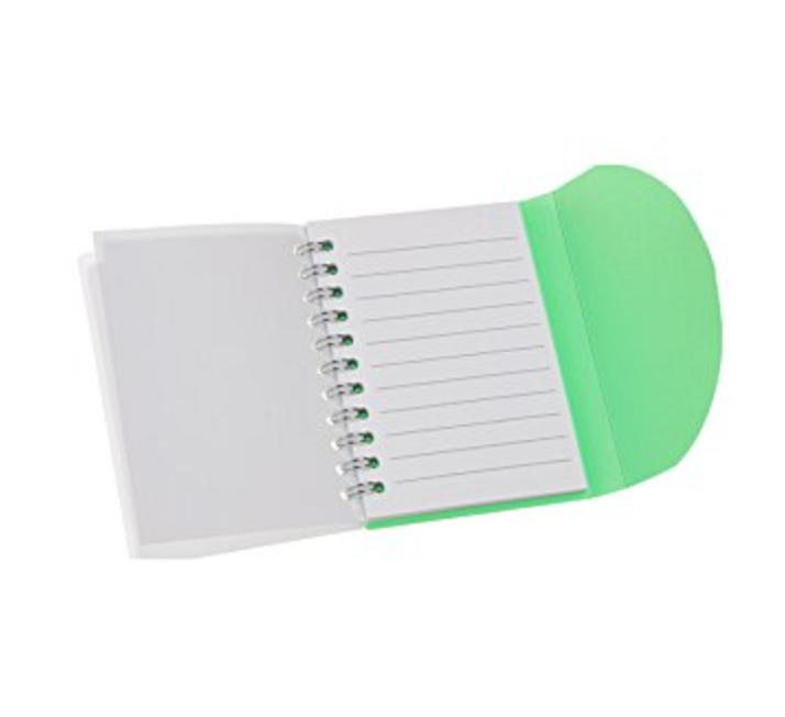 Spiral Curve Notebook - 4-1/4" x 3-1/4"