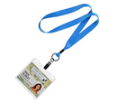 Economy Lanyard - 3/4" with Vinyl ID Holder