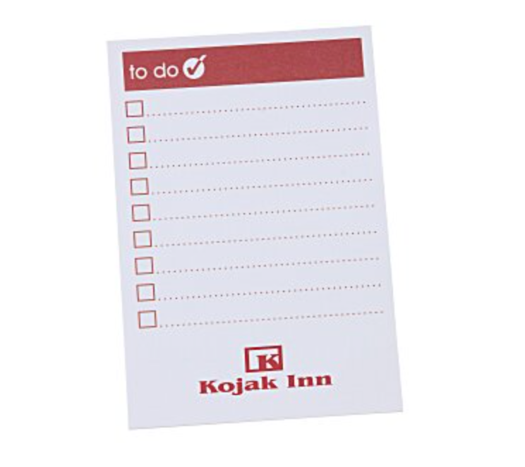 Post-it® Notes - 6" x 4" - Exclusive - To Do - 25 Sheet