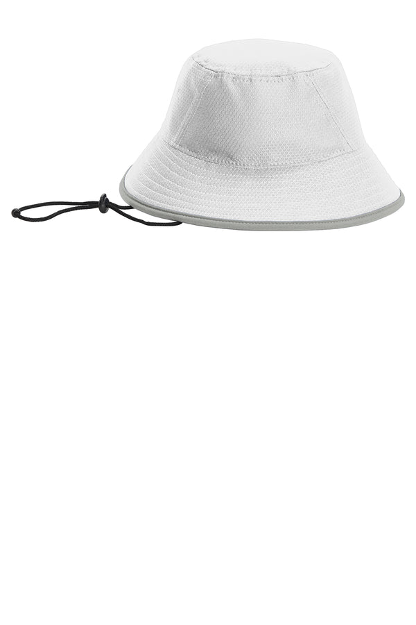 New Era Hex Era Bucket Hat | NE800 | White x Rainstorm Grey