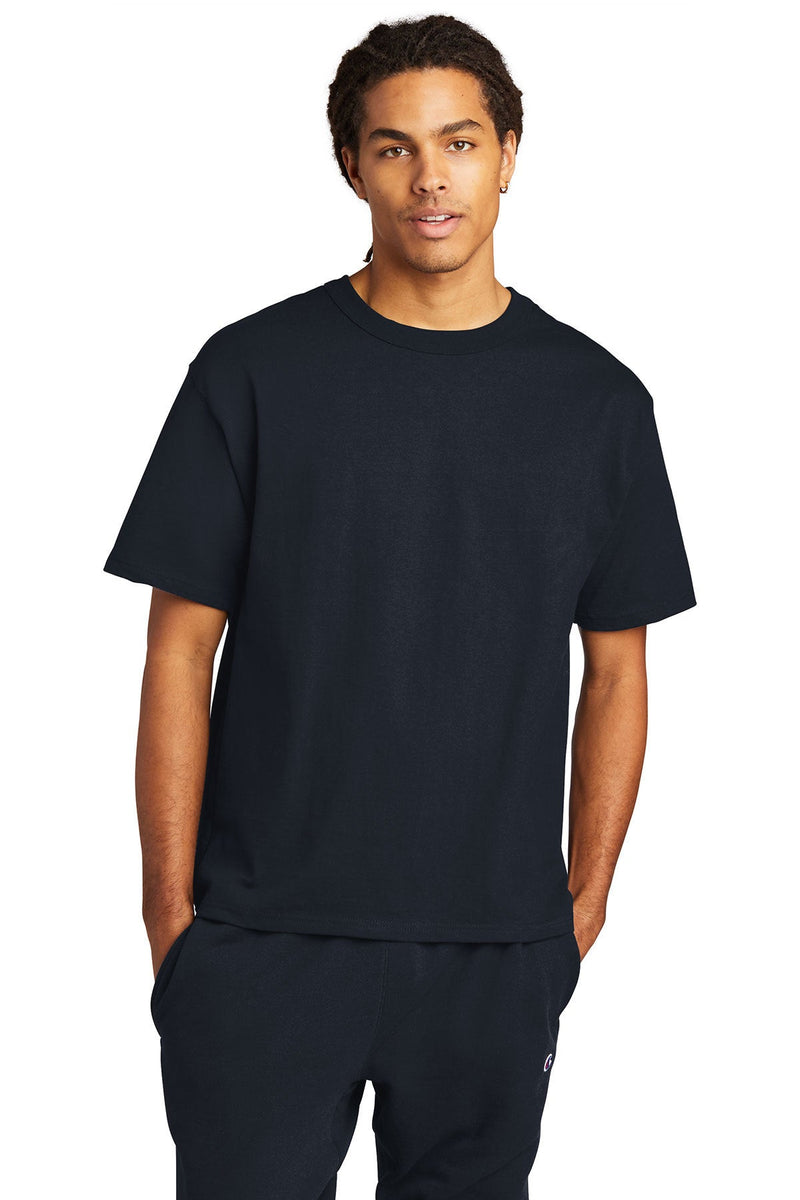 Champion Heritage 7-Oz. Jersey Tee T105 | Navy