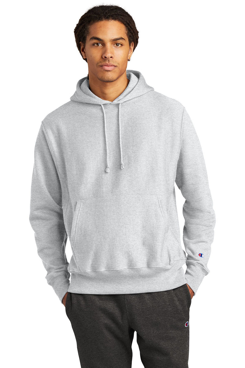 Champion Reverse Weave Hooded Sweatshirt S101 | Ash