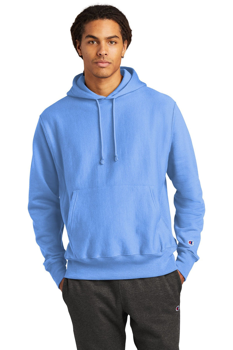 Champion Reverse Weave Hooded Sweatshirt S101 | Light Blue