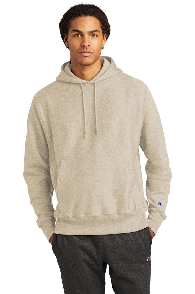 Champion Reverse Weave Hooded Sweatshirt S101 | Oatmeal