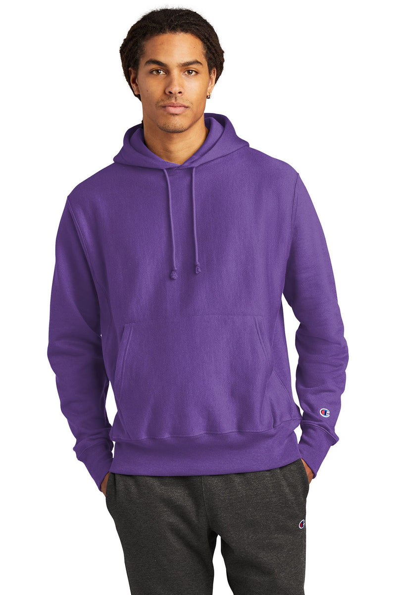 Champion Reverse Weave Hooded Sweatshirt S101 | Purple