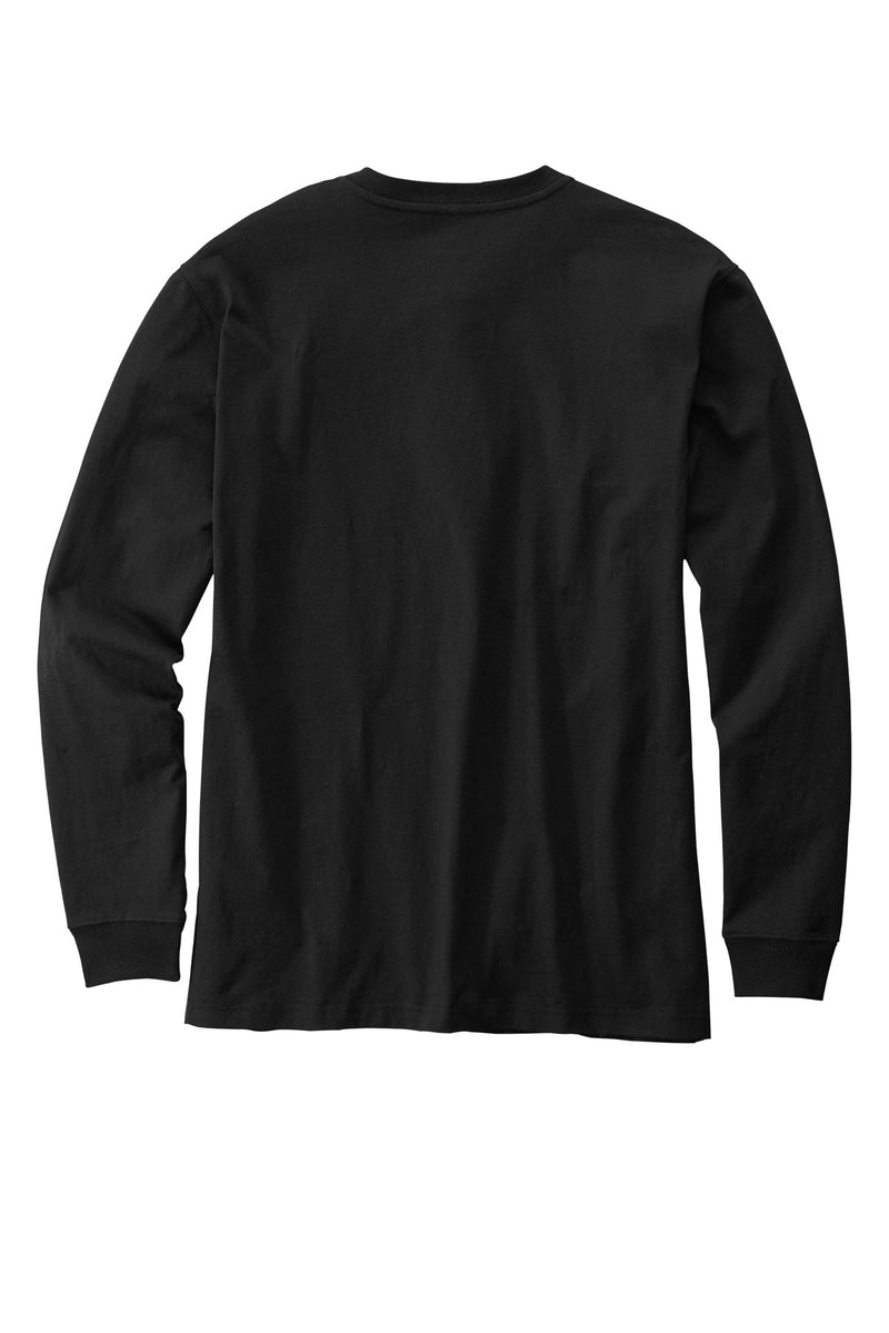 Carhartt® Long Sleeve Henley T-Shirt CTK128 | Black