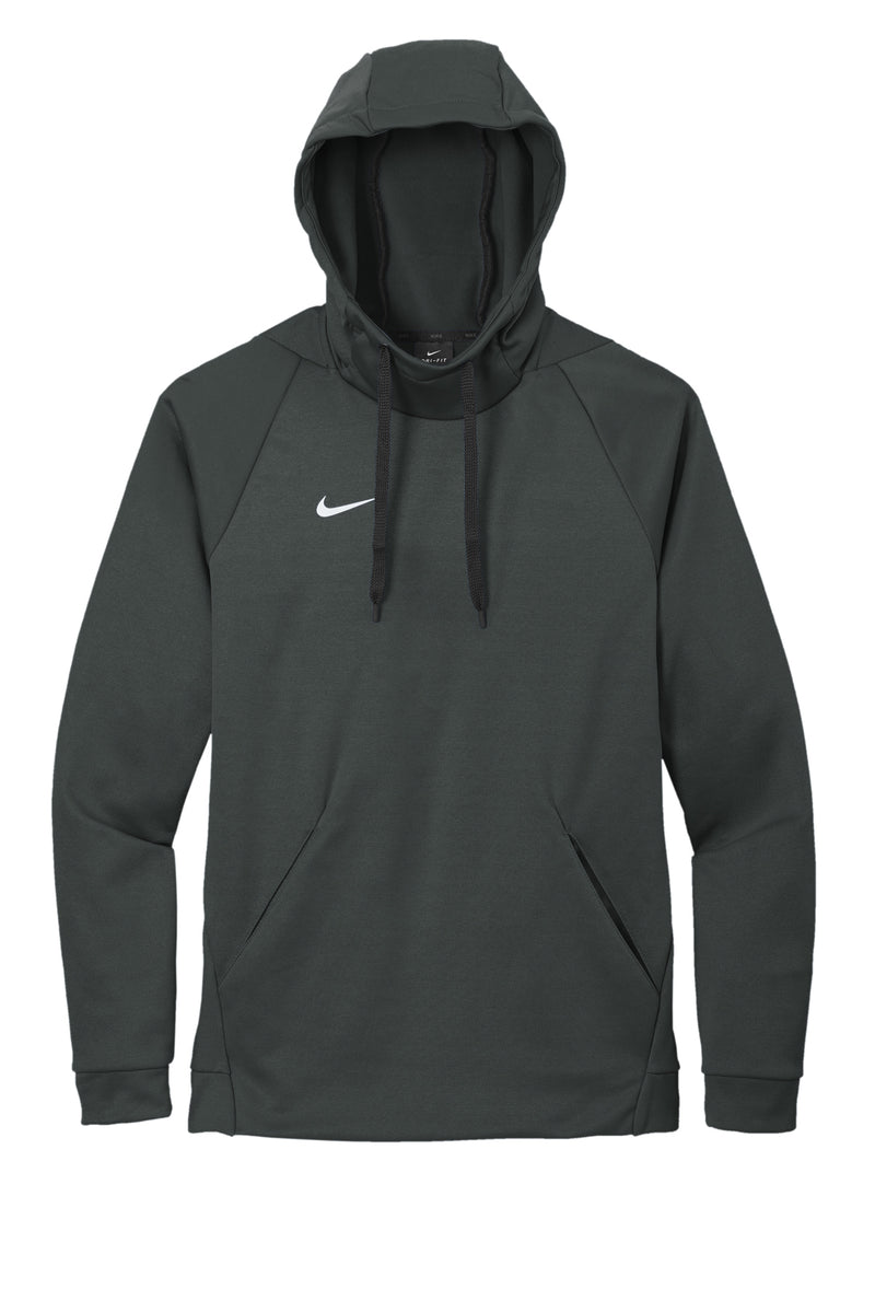Nike Therma-FIT Pullover Fleece Hoodie | CN9473 | Team Anthracite