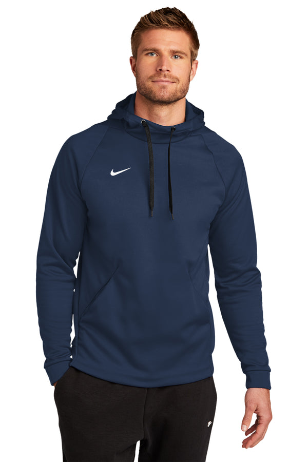 Nike Therma-FIT Pullover Fleece Hoodie | CN9473 | Navy