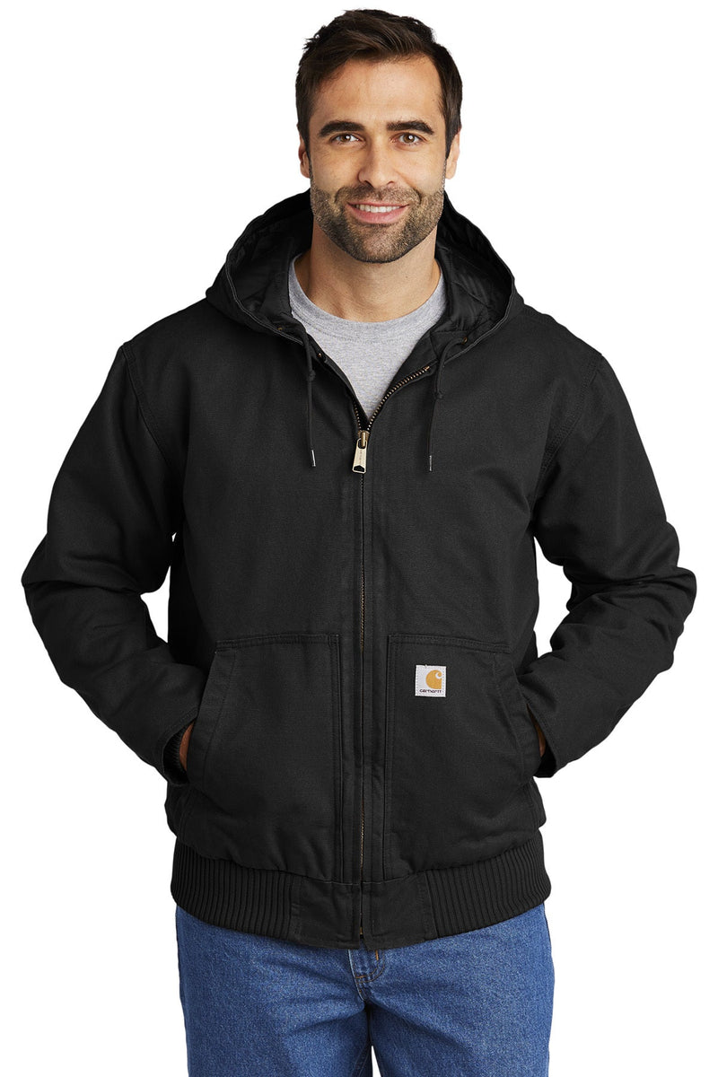 Carhartt Washed Duck Active Jacket CT104050 | Black