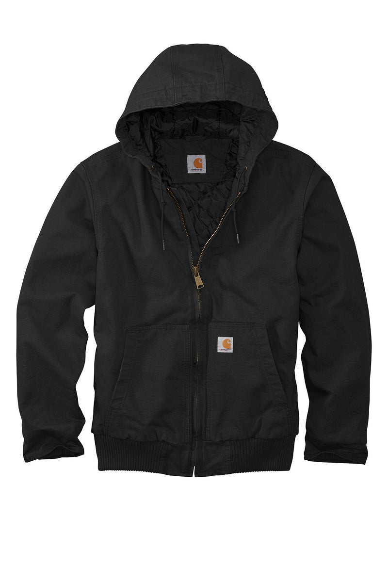 Carhartt Washed Duck Active Jacket CT104050 | Black