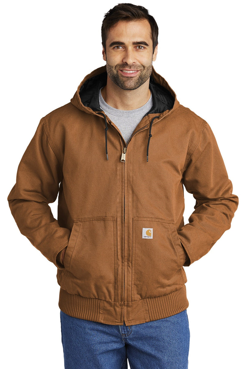 Carhartt Washed Duck Active Jacket CT104050 | Carhartt Brown