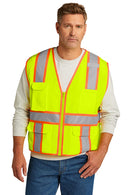 CornerStone ANSI 107 Class 2 Surveyor Zippered Two-Tone Vest | CSV105
