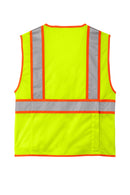 CornerStone ANSI 107 Class 2 Surveyor Zippered Two-Tone Vest | CSV105