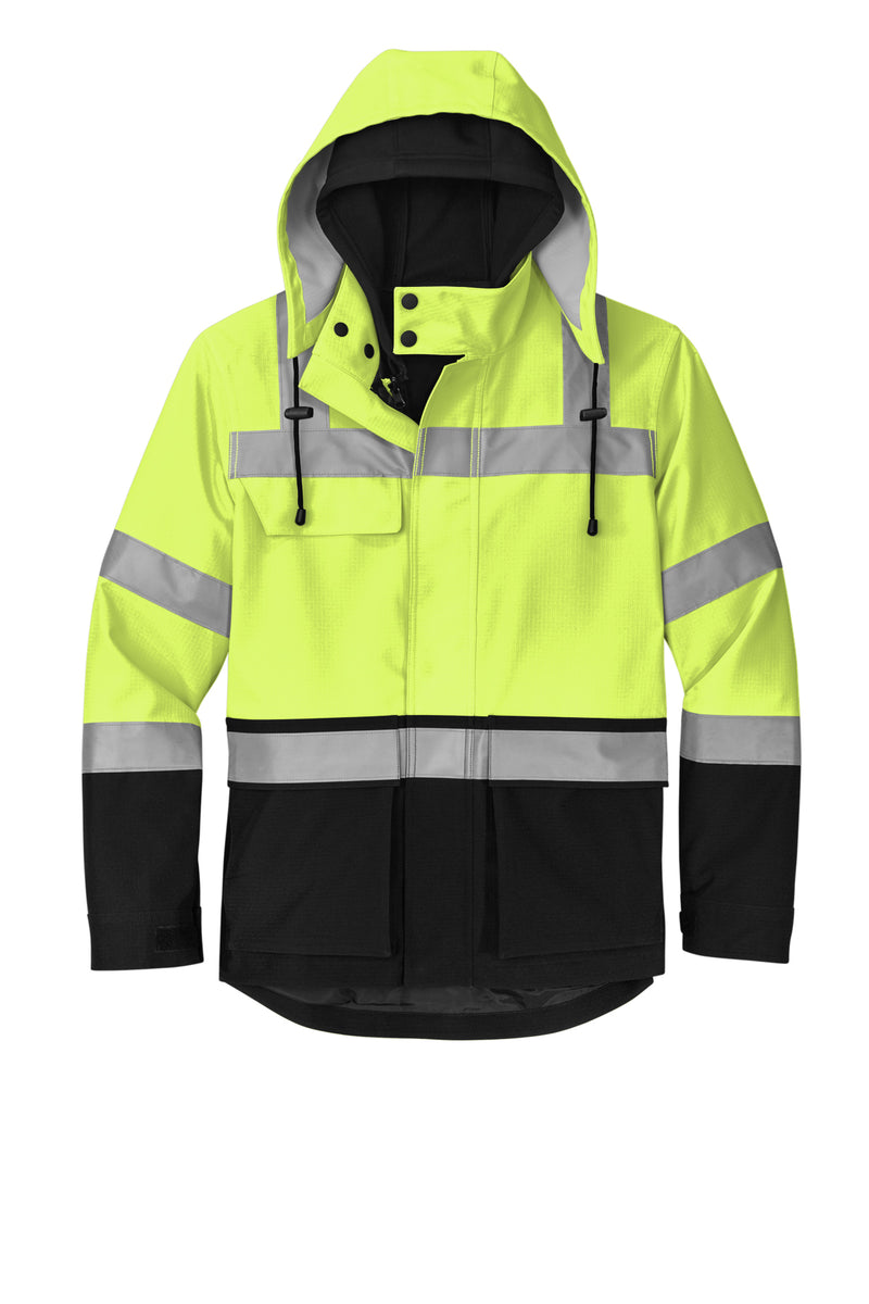 CornerStone ANSI 107 Class 3 Waterproof Ripstop 3-In-1 Parka | CSJ502 | Safety Yellow