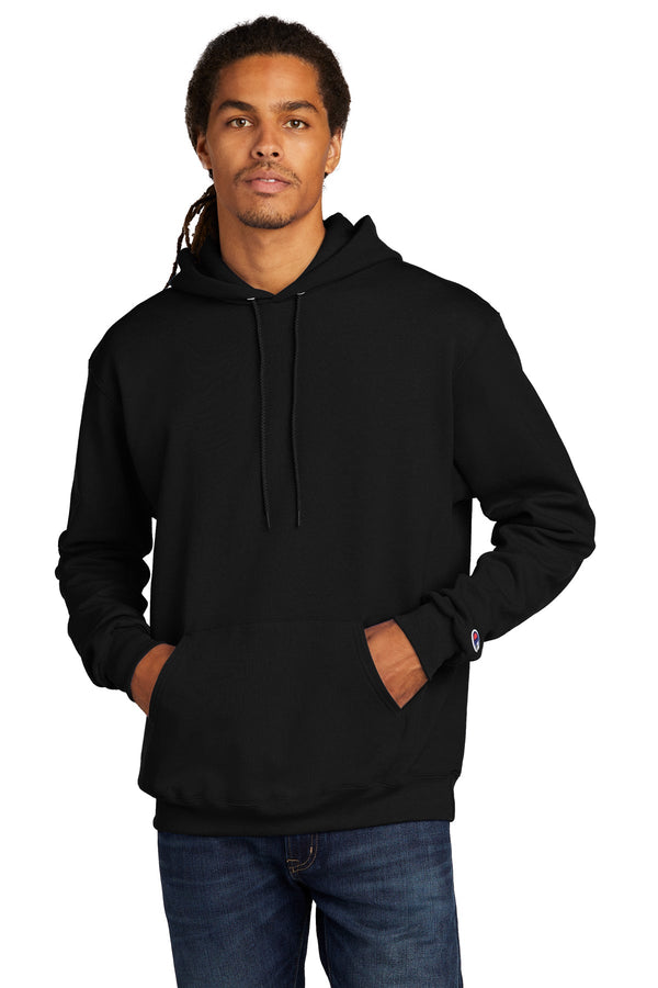 Champion Eco Fleece Pullover Hoodie S700 | Black