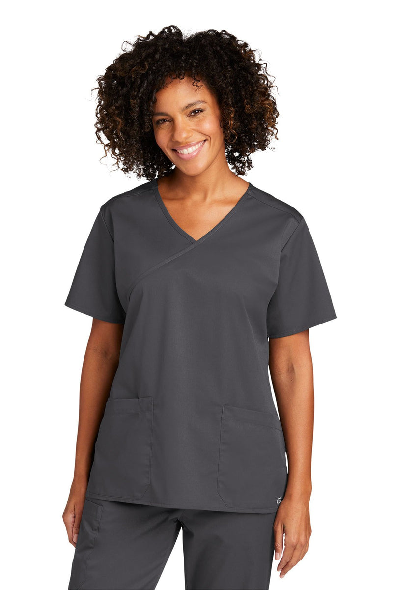 WonderWink Women’s WorkFlex Mock Wrap Top WW4760