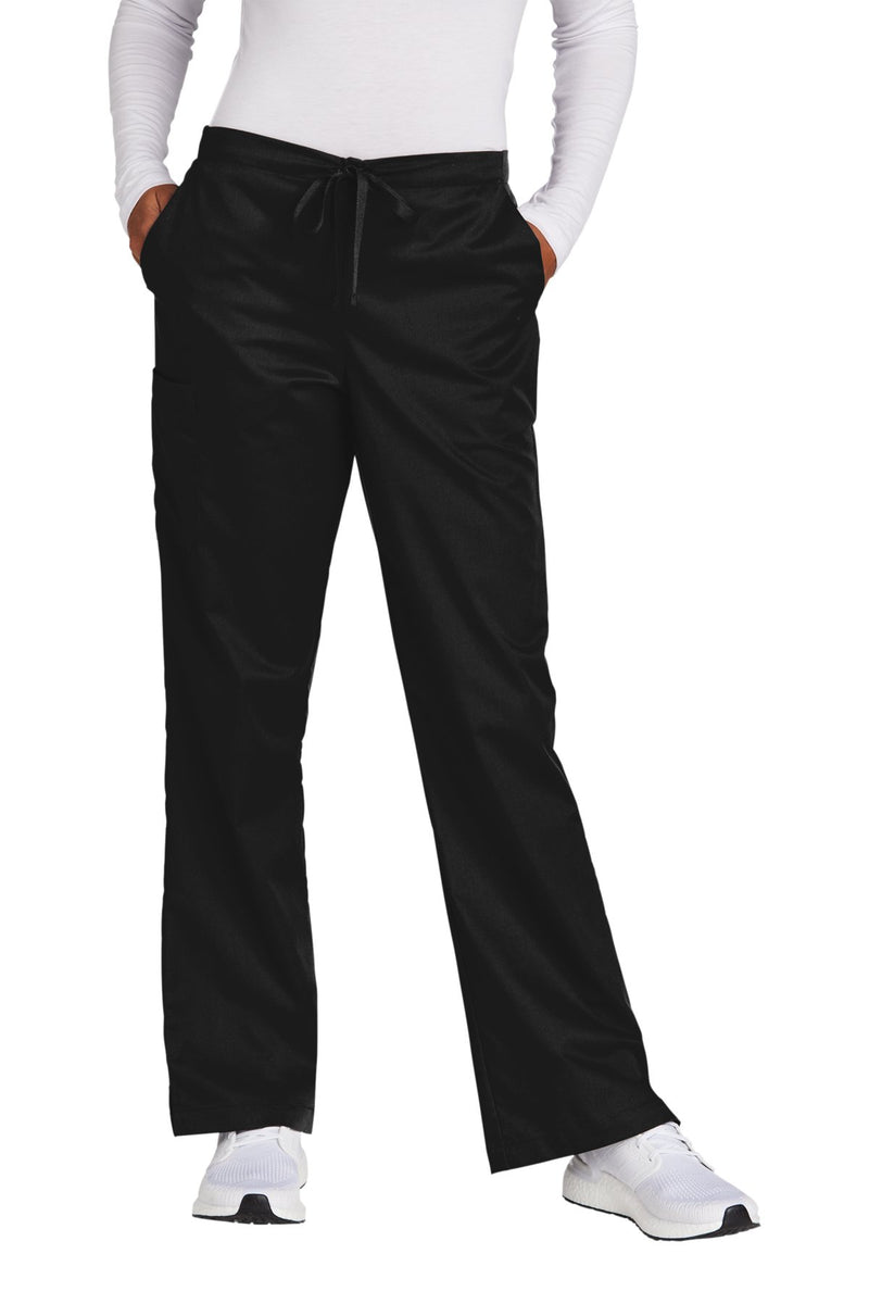 WonderWink Women’s WorkFlex Flare Leg Cargo Pant Brand Logo WW4750