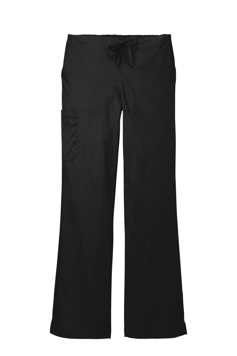 WonderWink Women’s WorkFlex Flare Leg Cargo Pant Brand Logo WW4750