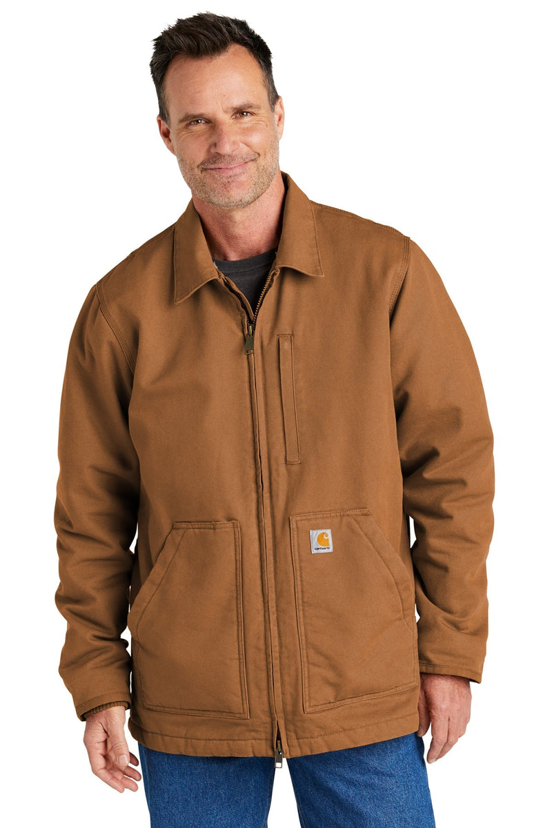 Carhartt Tall Sherpa-Lined Coat CTT104293 | Carhartt Brown