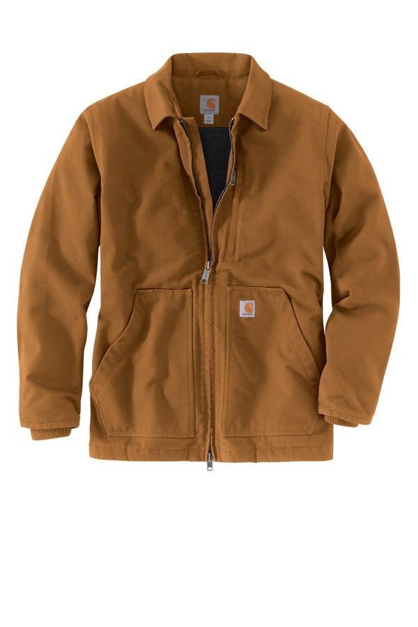 Carhartt Tall Sherpa-Lined Coat CTT104293 | Carhartt Brown