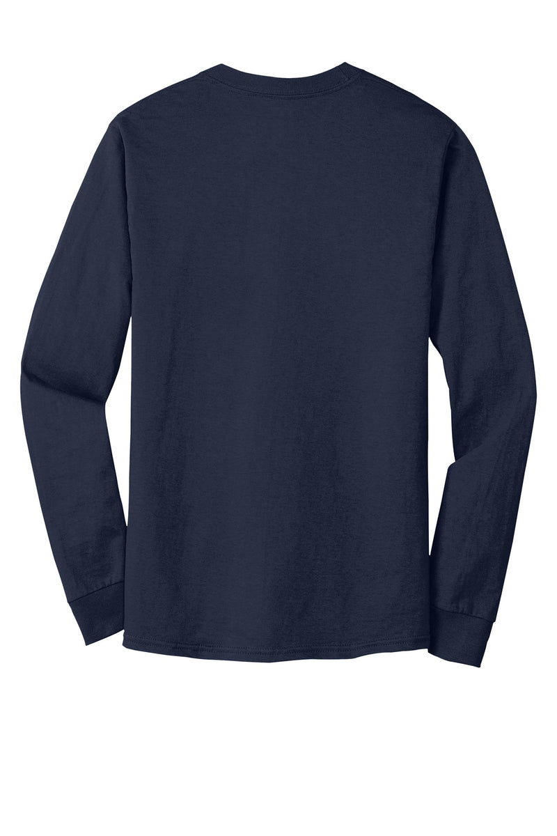 Hanes Beefy-T - 100% Cotton Long Sleeve T-Shirt