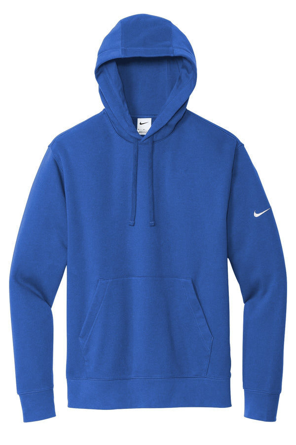 Nike Club Fleece Sleeve Swoosh Pullover Hoodie NKDR1499 NEW | Game Royal