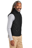 Brooks Brothers Quilted Vest | Deep Black