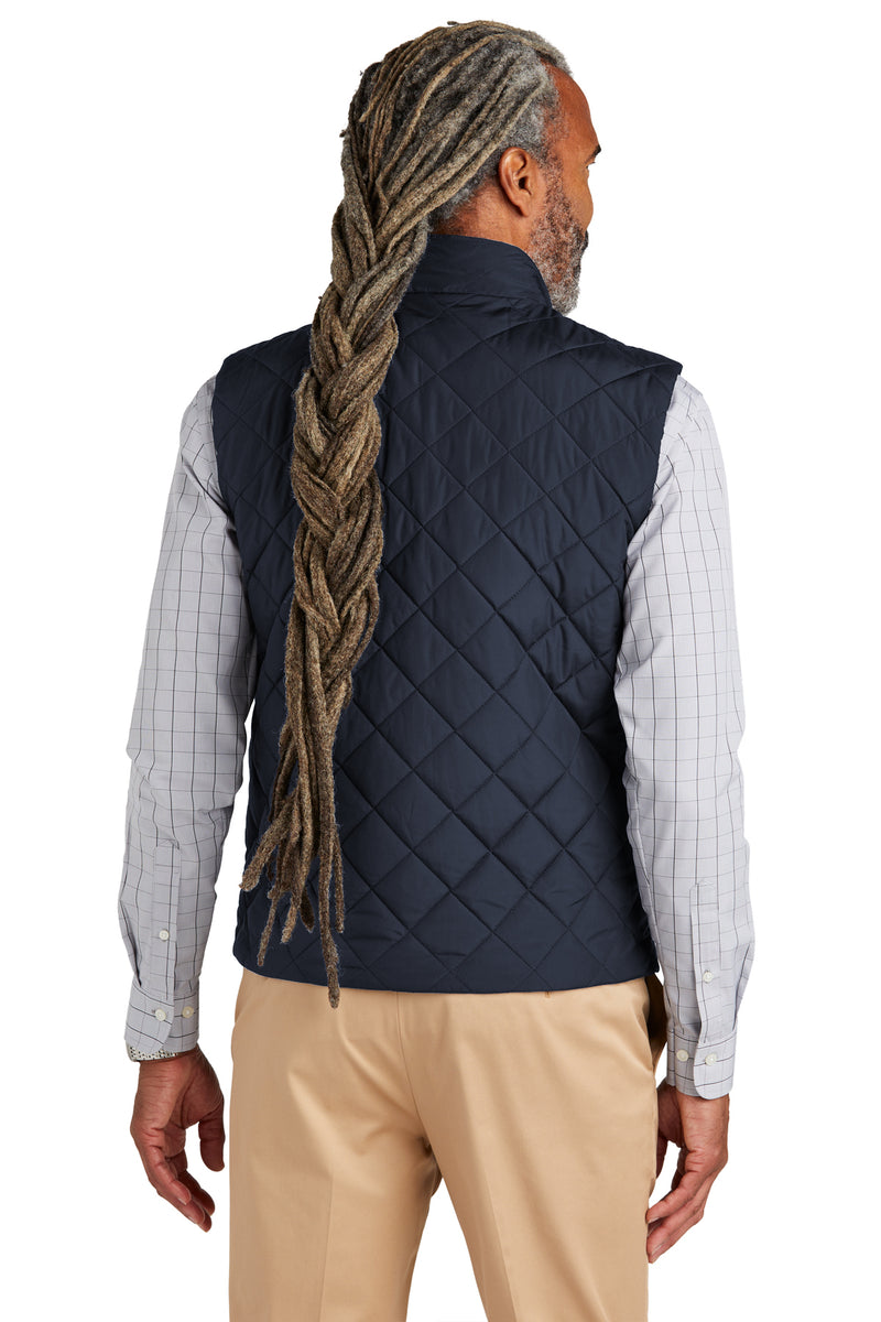 Brooks Brothers Quilted Vest | Navy