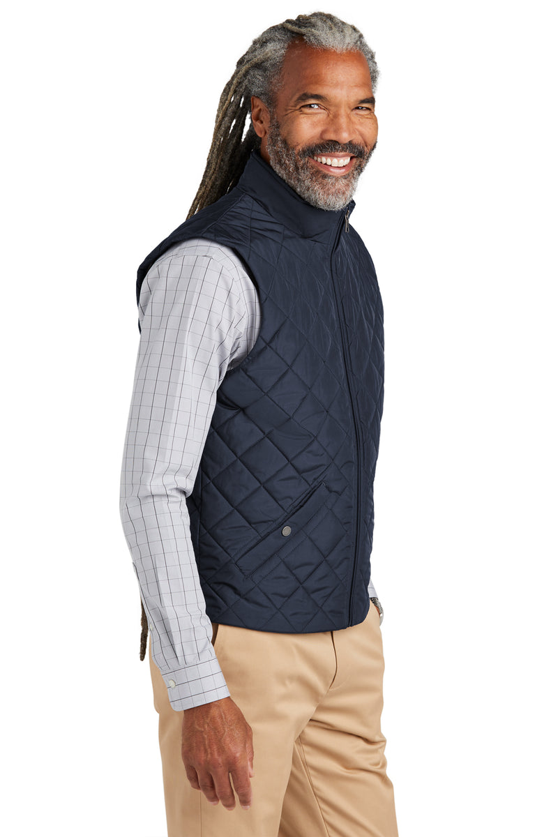 Brooks Brothers Quilted Vest | Navy