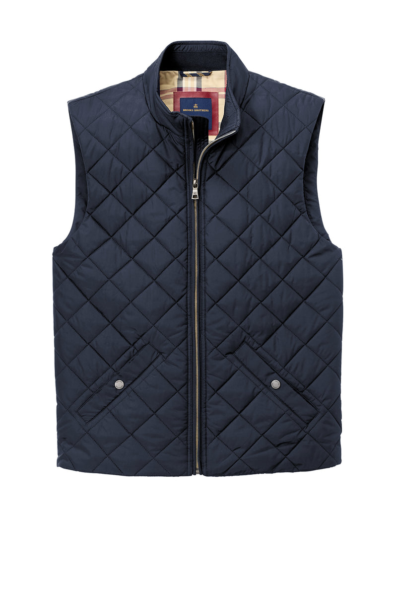 Brooks Brothers Quilted Vest | Navy