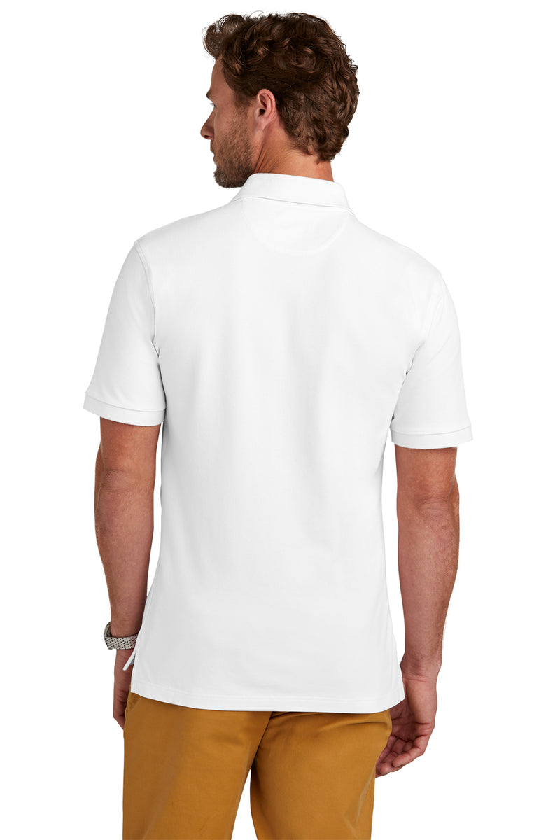 Brooks Brothers Pima Cotton Pique Polo | White | BB18200