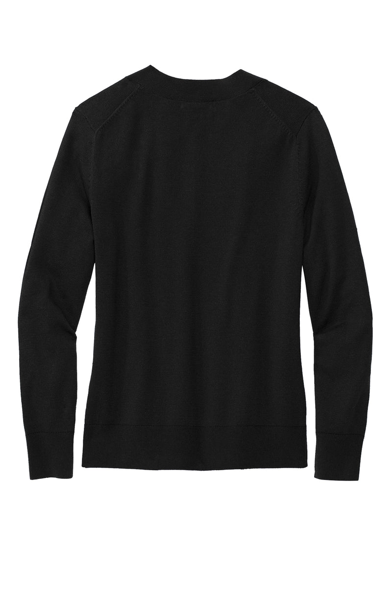 Brooks Brothers® Women’s Cotton Stretch V-Neck Sweater | BB18401 | Black