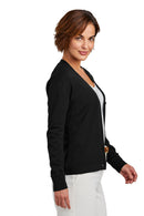 Brooks Brothers Women’s Cotton Stretch Cardigan Sweater | BB18405 | Black