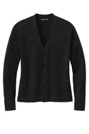 Brooks Brothers Women’s Cotton Stretch Cardigan Sweater | BB18405 | Black
