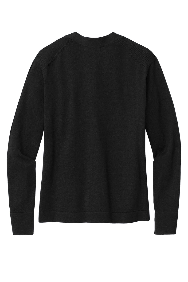 Brooks Brothers Women’s Cotton Stretch Cardigan Sweater | BB18405 | Black