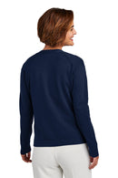 Brooks Brothers Women’s Cotton Stretch Cardigan Sweater | BB18405 | Navy Blazer