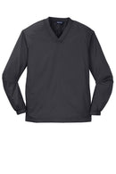Sport-Tek Youth V-Neck Raglan Wind Shirt YST72