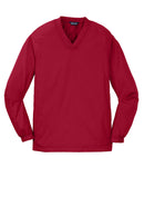Sport-Tek Youth V-Neck Raglan Wind Shirt YST72
